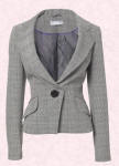 Wallis FashionAutumn/Winter 2006  Check trousers &pound;45 (€70), Wallis Check jacket &pound;75 (€120).